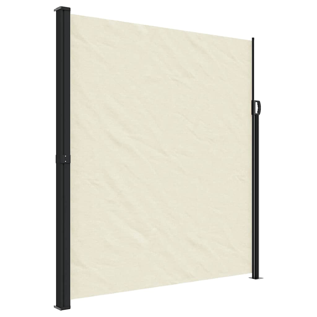 Bočna tenda na uvlačenje krem 220 x 500 cm