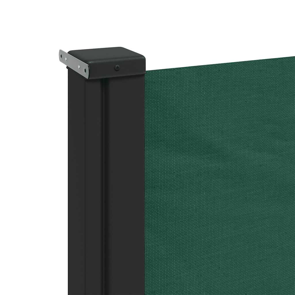 Bočna tenda na uvlačenje tamnozelena 220 x 500 cm