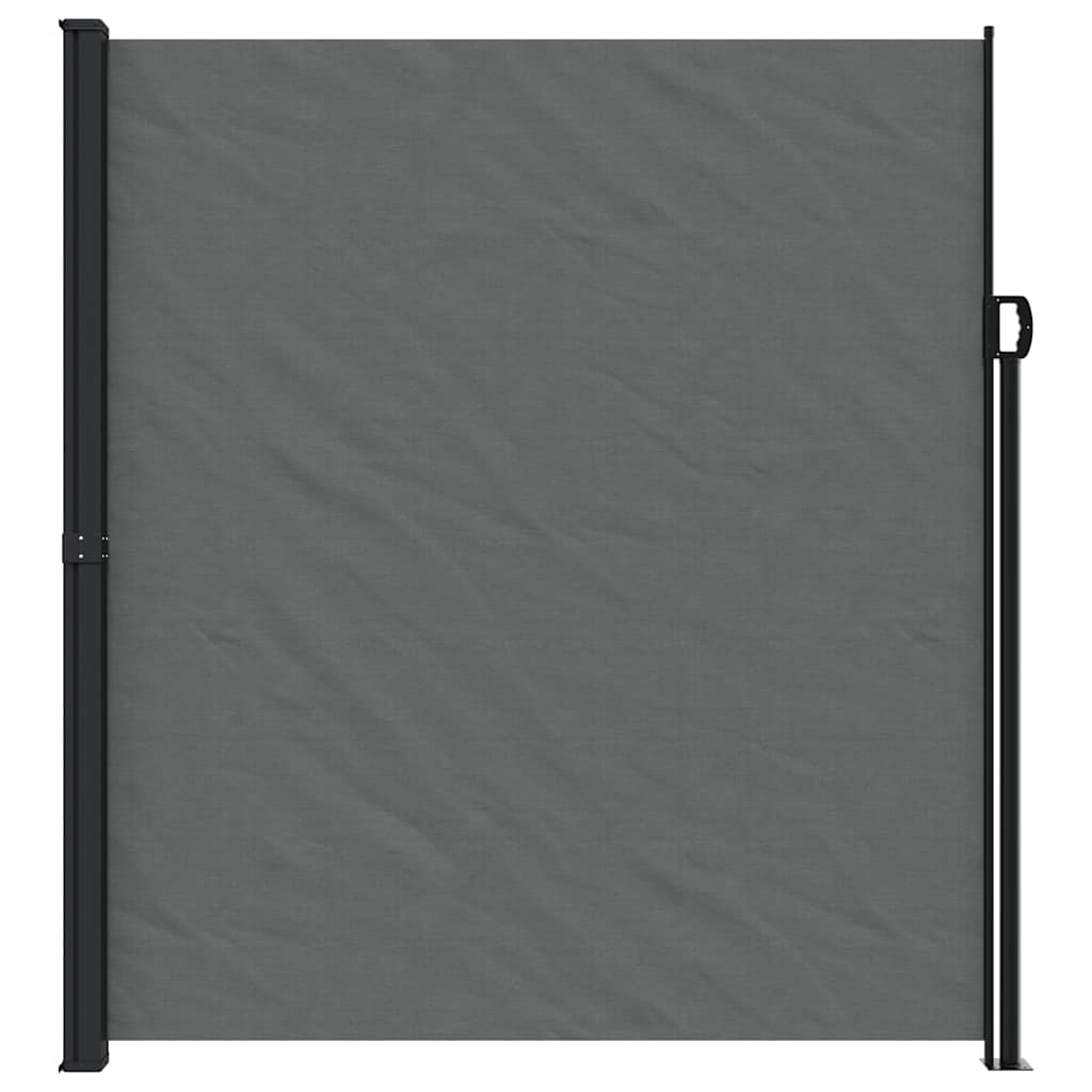 Bočna tenda na uvlačenje antracit 220 x 500 cm