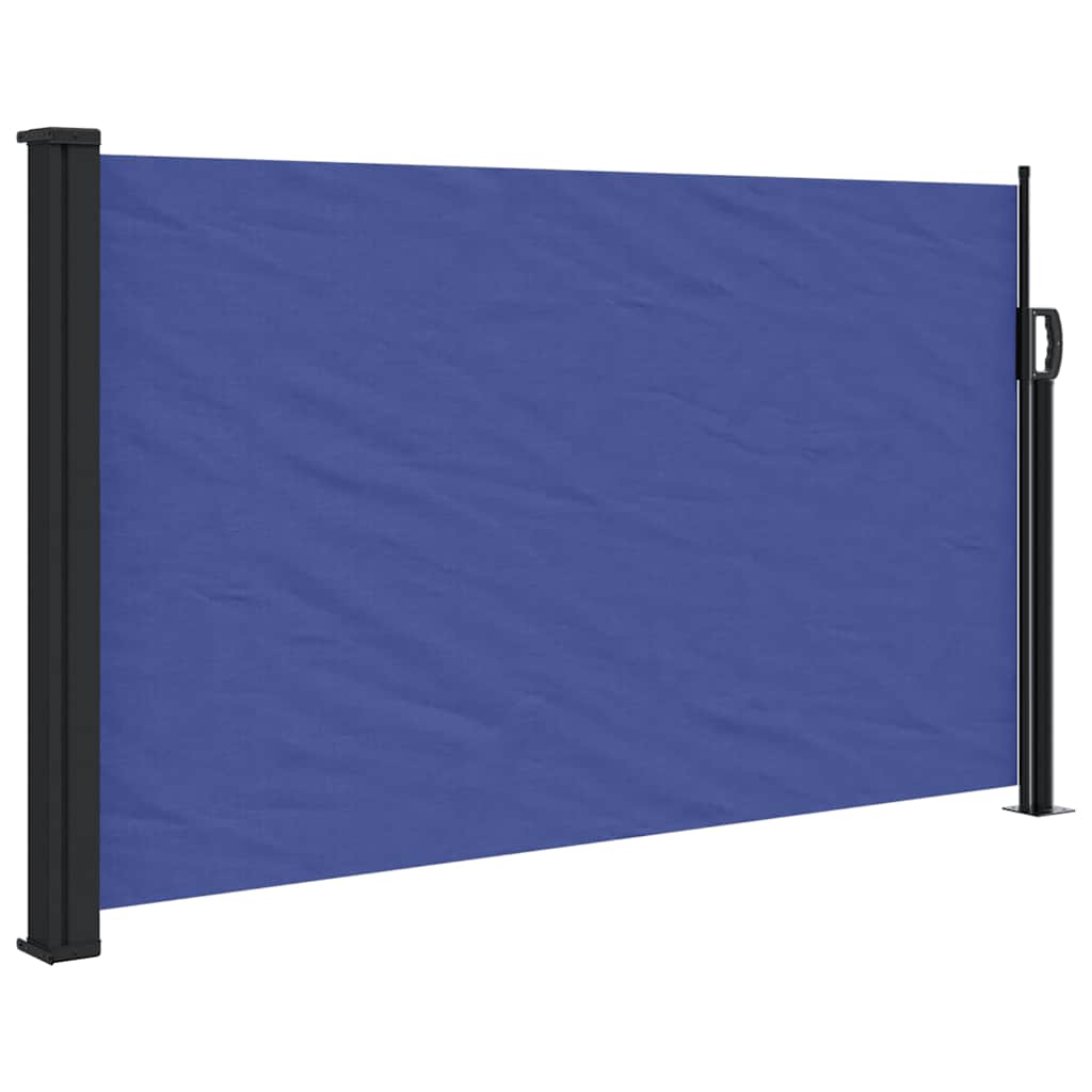 Uvlačiva bočna tenda 120 x 600 cm plava