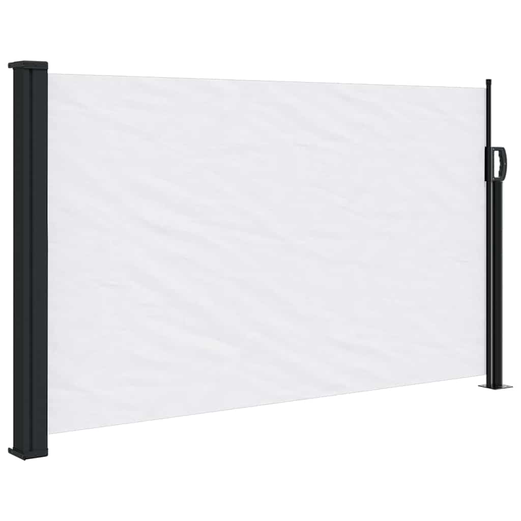 Uvlačiva bočna tenda 120 x 600 cm bijela