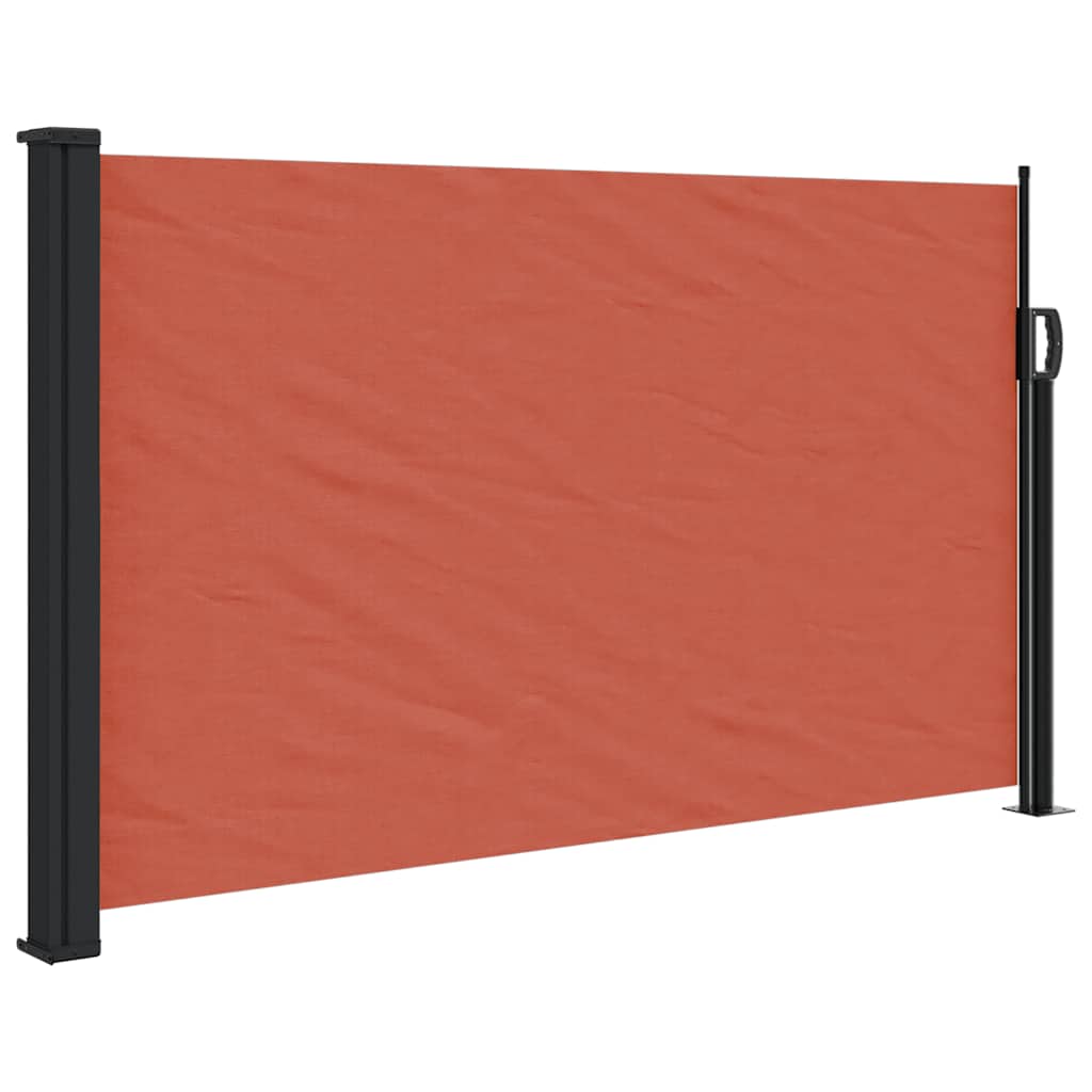 Uvlačiva bočna tenda 120 x 600 cm terakota