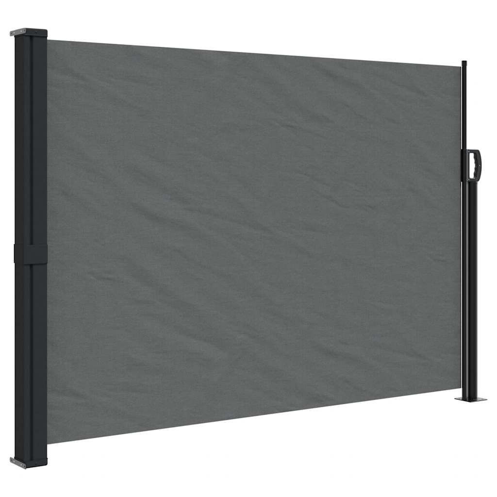 Uvlačna bočna tenda antracit boje 140x600 cm
