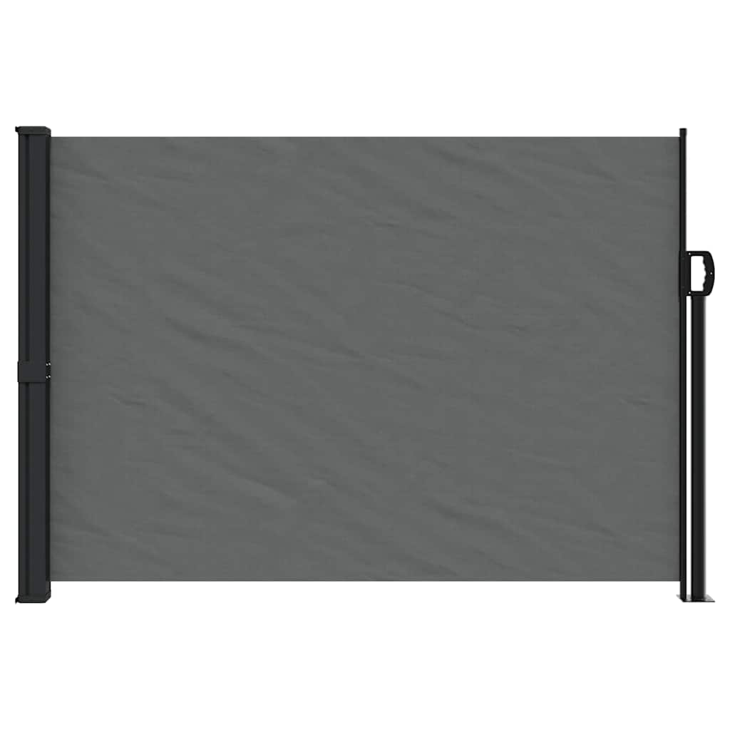 Uvlačna bočna tenda antracit boje 140x600 cm