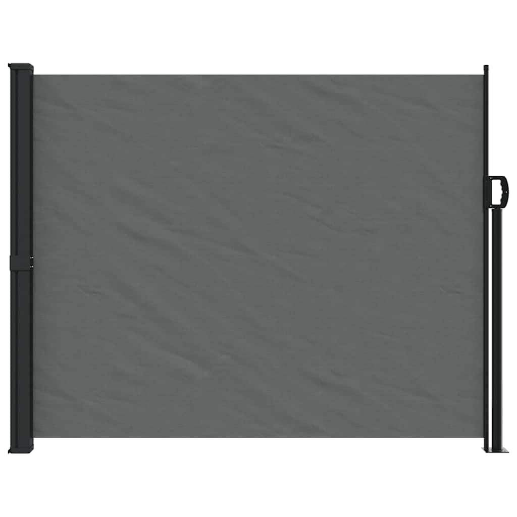 Uvlačiva bočna tenda 160 x 600 cm antracit