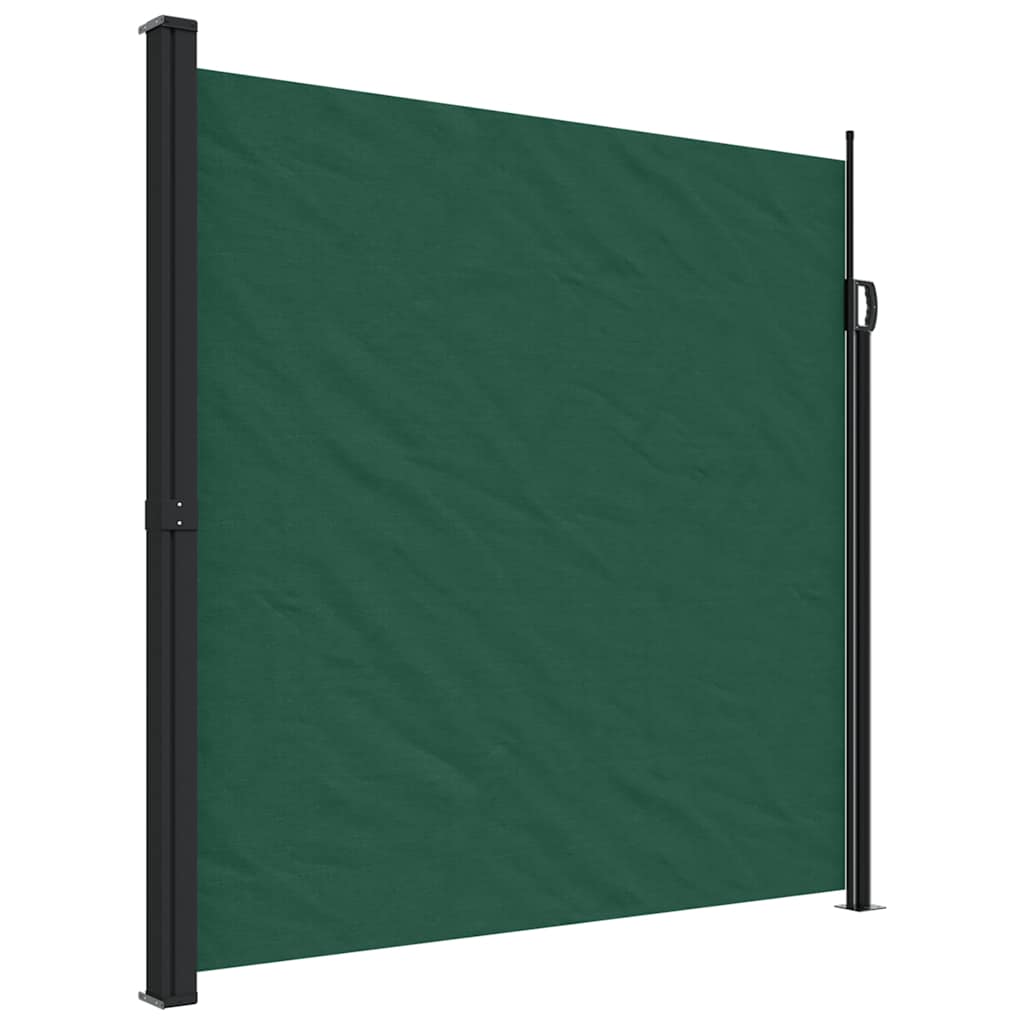 Bočna tenda na uvlačenje tamnozelena 200 x 600 cm