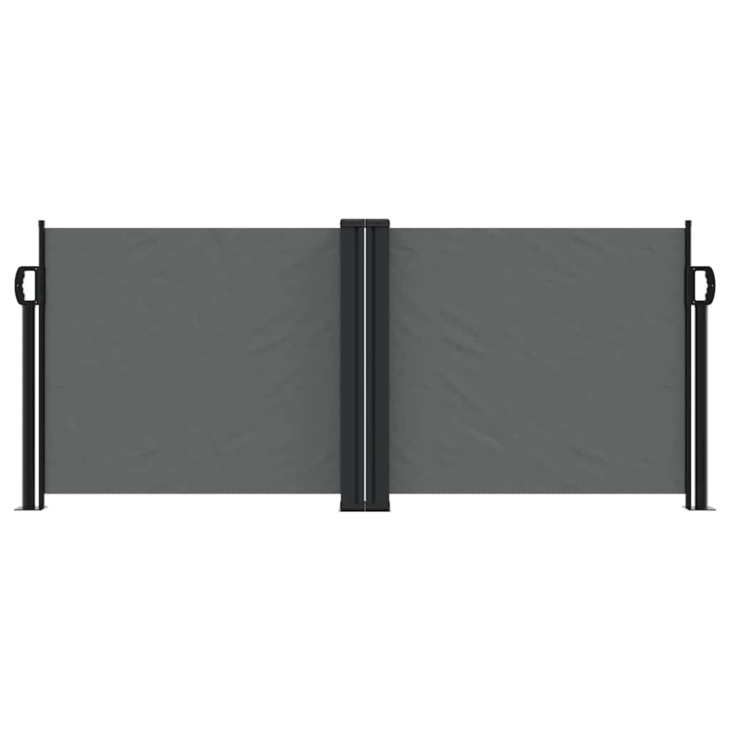 Uvlačiva bočna tenda 100 x 600 cm antracit