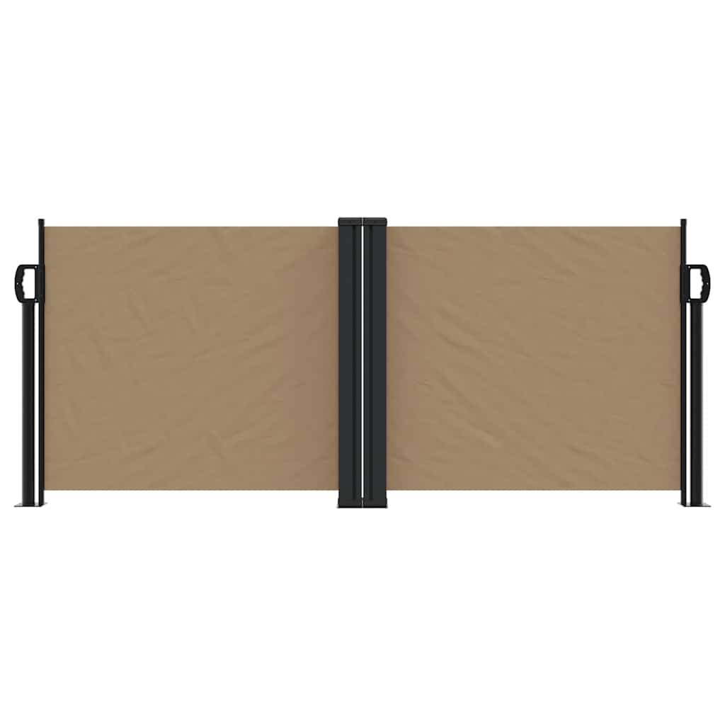 Uvlačiva bočna tenda 100 x 600 cm smeđesiva