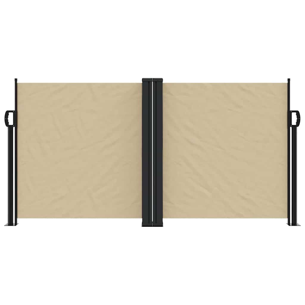 Uvlačiva bočna tenda 120 x 600 cm bež