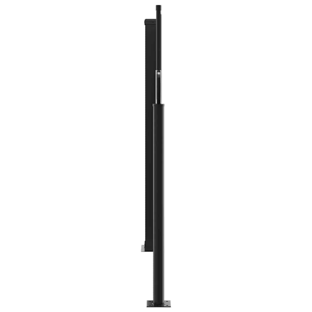 Uvlačiva bočna tenda 120 x 600 cm smeđesiva