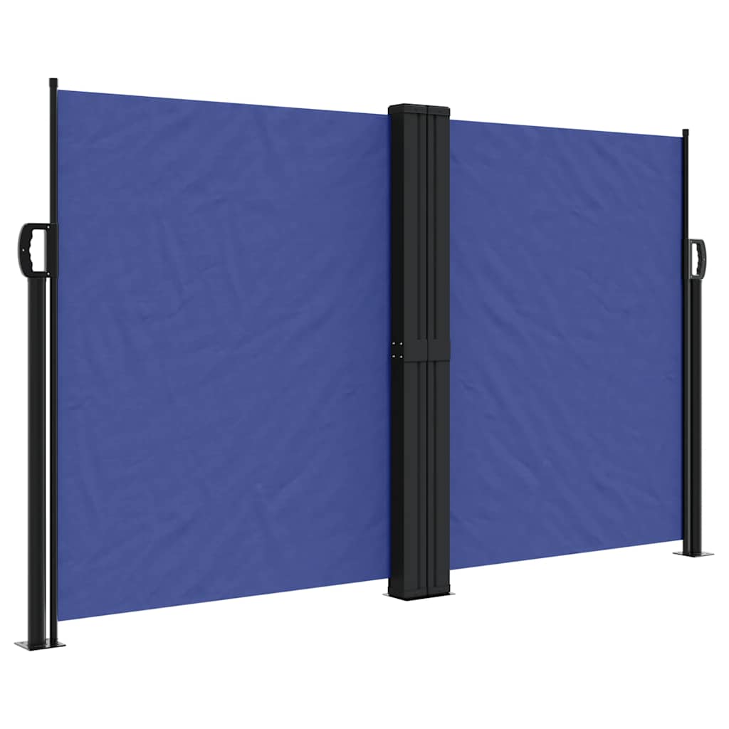 Uvlačiva bočna tenda 140 x 600 cm plava