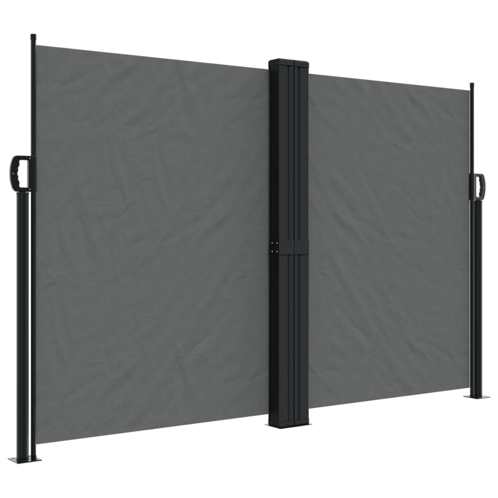 Uvlačiva bočna tenda 160 x 600 cm antracit