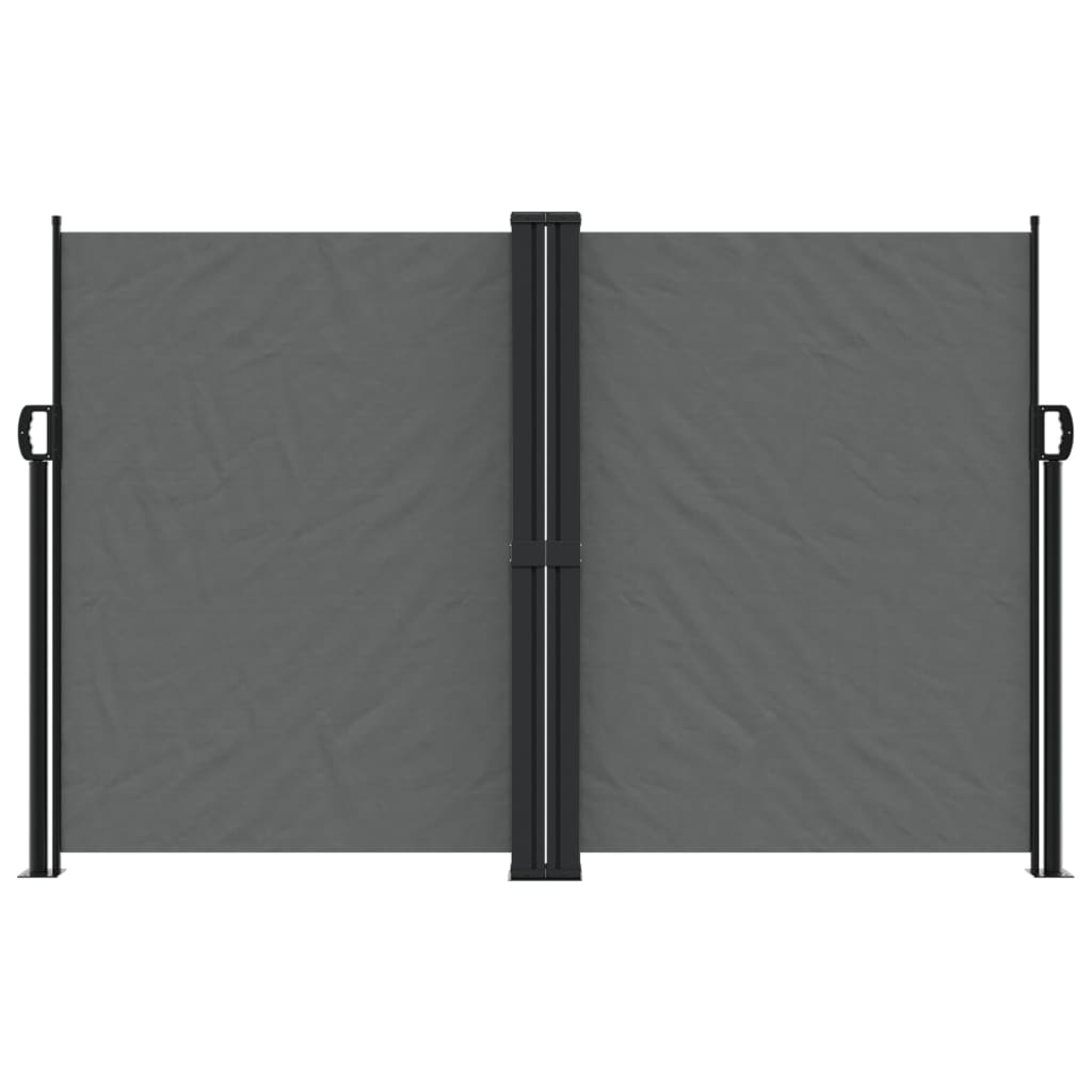 Uvlačiva bočna tenda 160 x 600 cm antracit