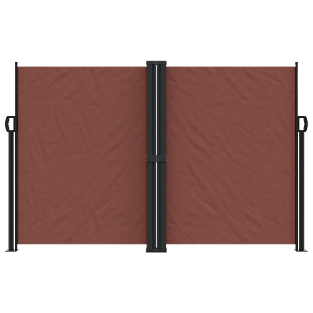 Bočna tenda na uvlačenje smeđa 160x600 cm