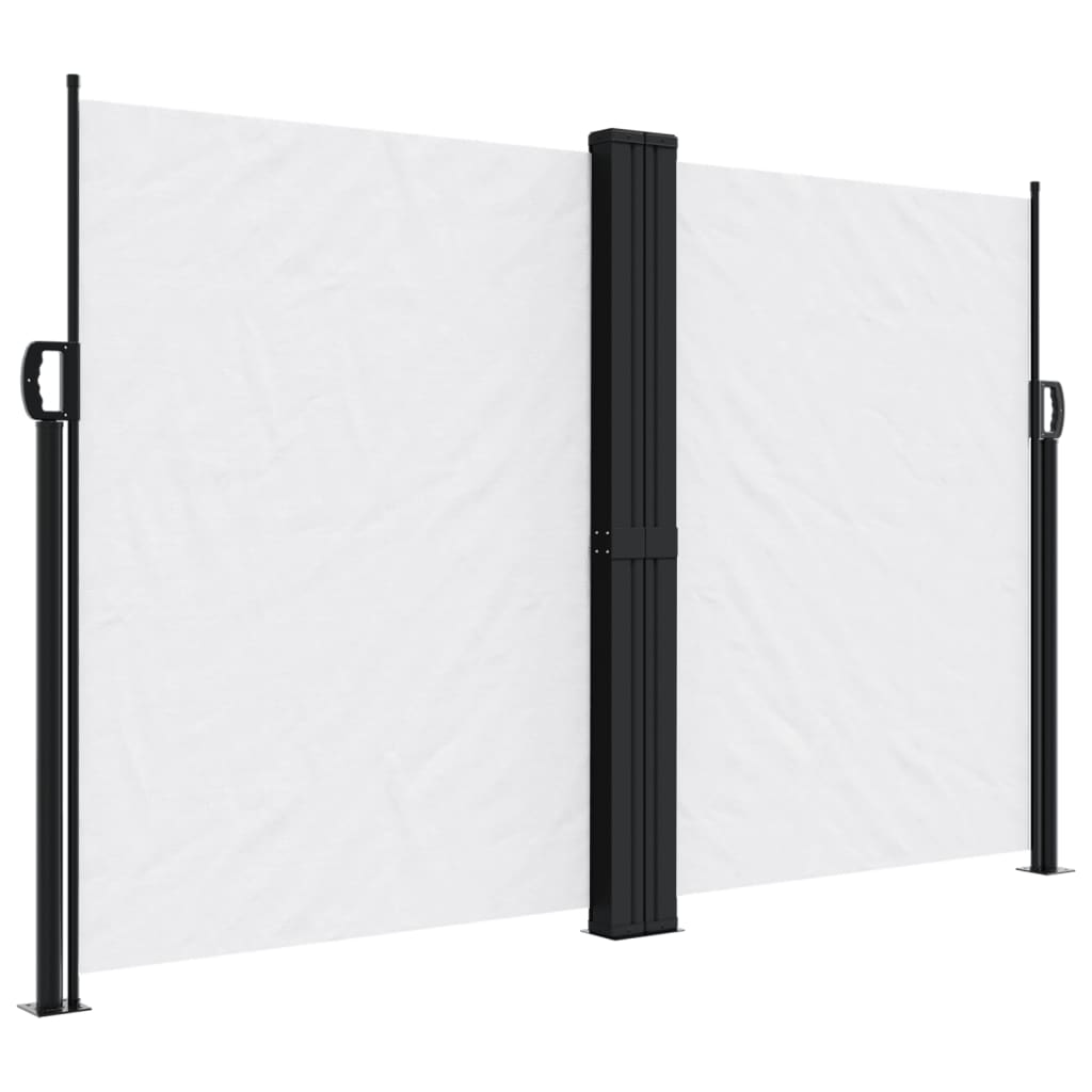 Uvlačiva bočna tenda bijela 160 x 600 cm