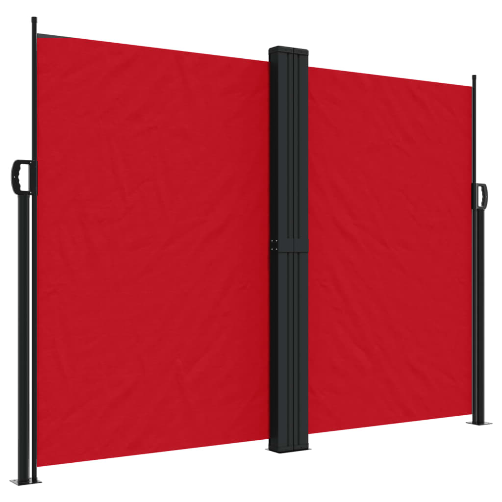 Bočna tenda na uvlačenje crvena 180x600 cm