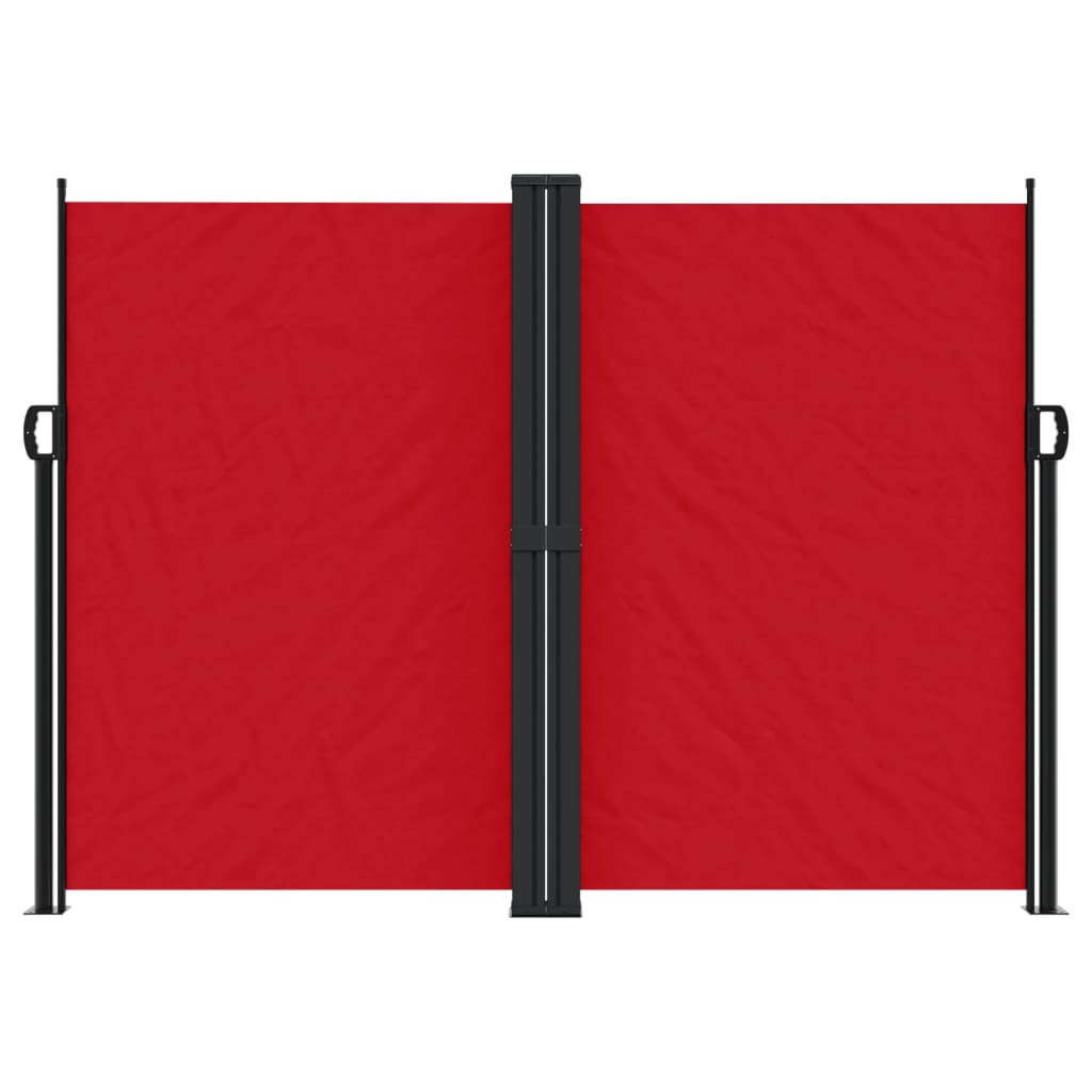 Bočna tenda na uvlačenje crvena 180x600 cm