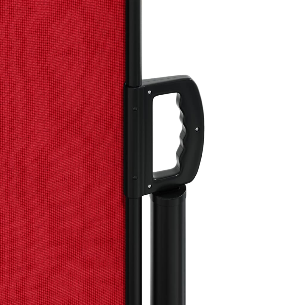 Bočna tenda na uvlačenje crvena 200x600 cm