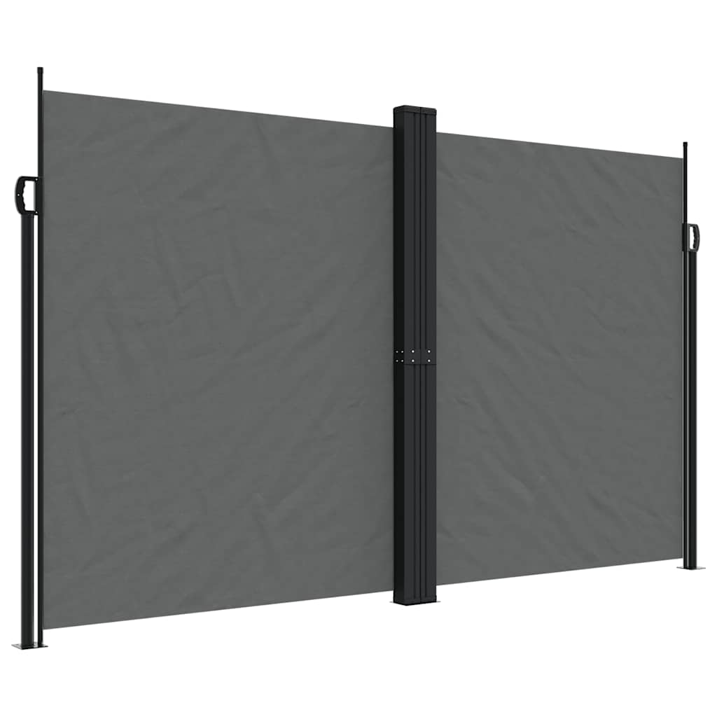 Bočna tenda na uvlačenje antracit 200 x 600 cm
