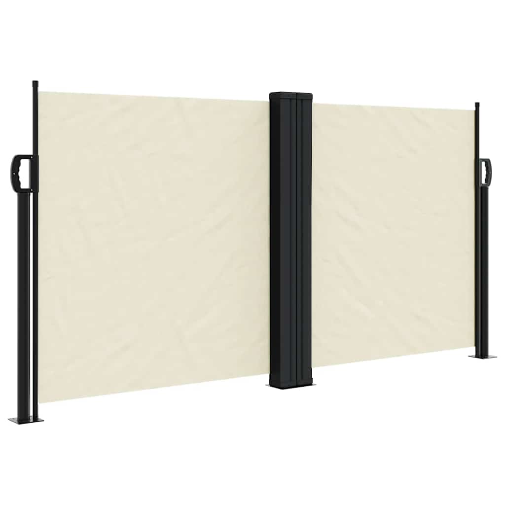 Uvlačiva bočna tenda 120 x 1000 cm krem