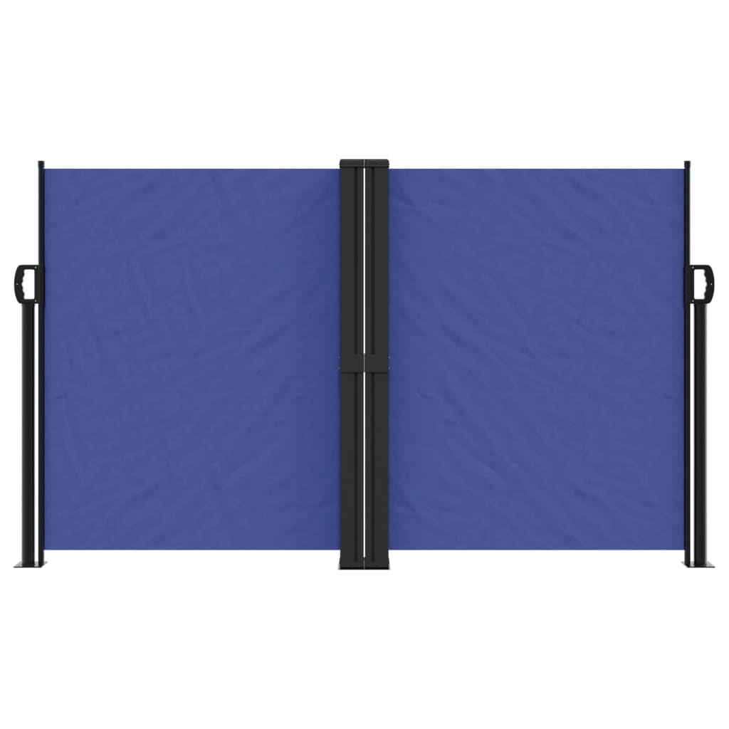 Uvlačiva bočna tenda 140 x 1000 cm plava