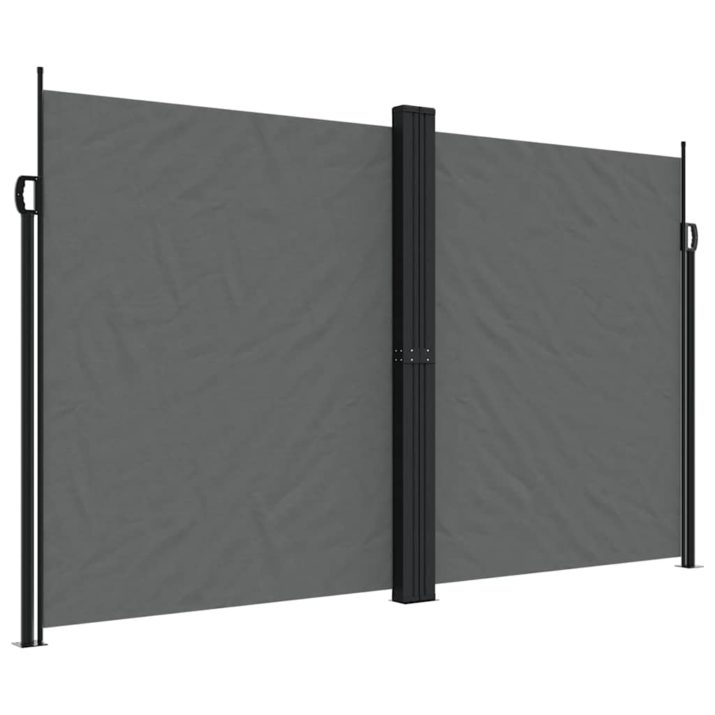 Bočna tenda na uvlačenje antracit 200x1000 cm