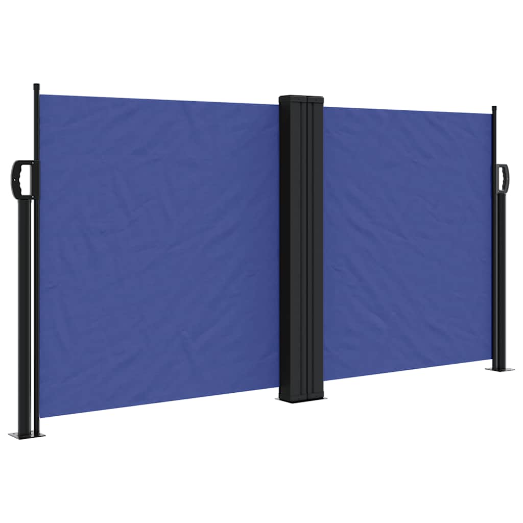 Bočna tenda na uvlačenje plava 120x1200 cm