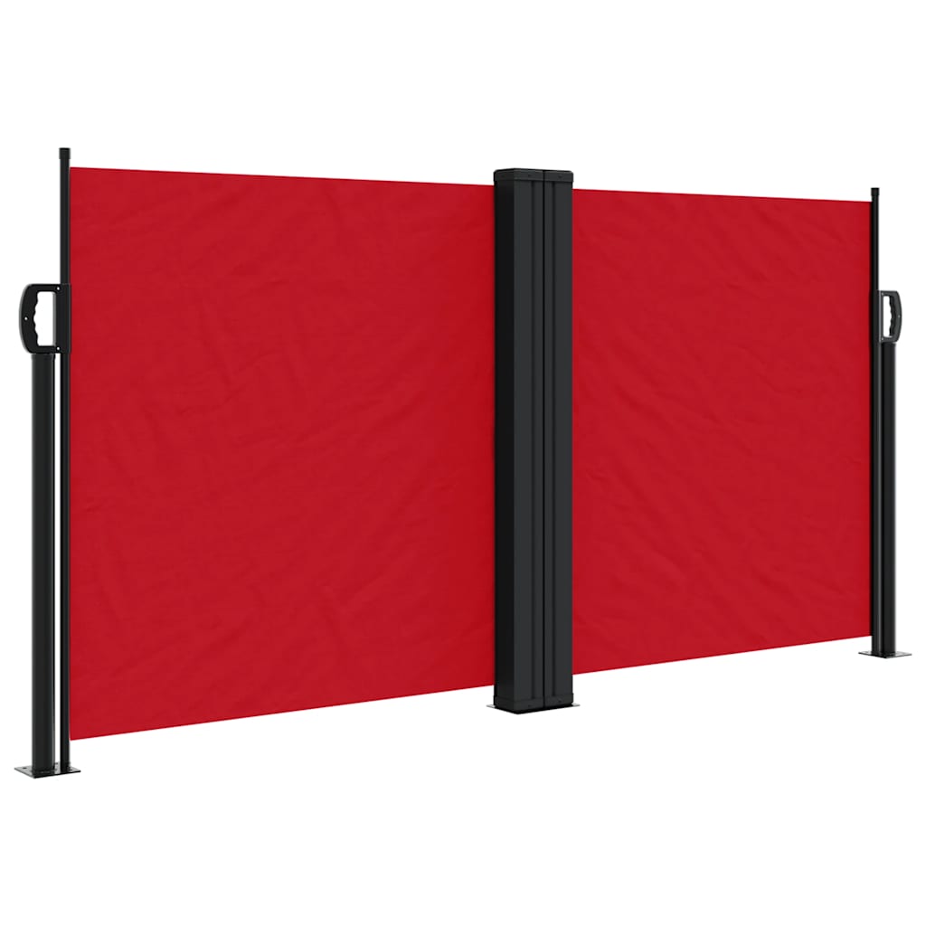 Bočna tenda na uvlačenje crvena 120x1200 cm