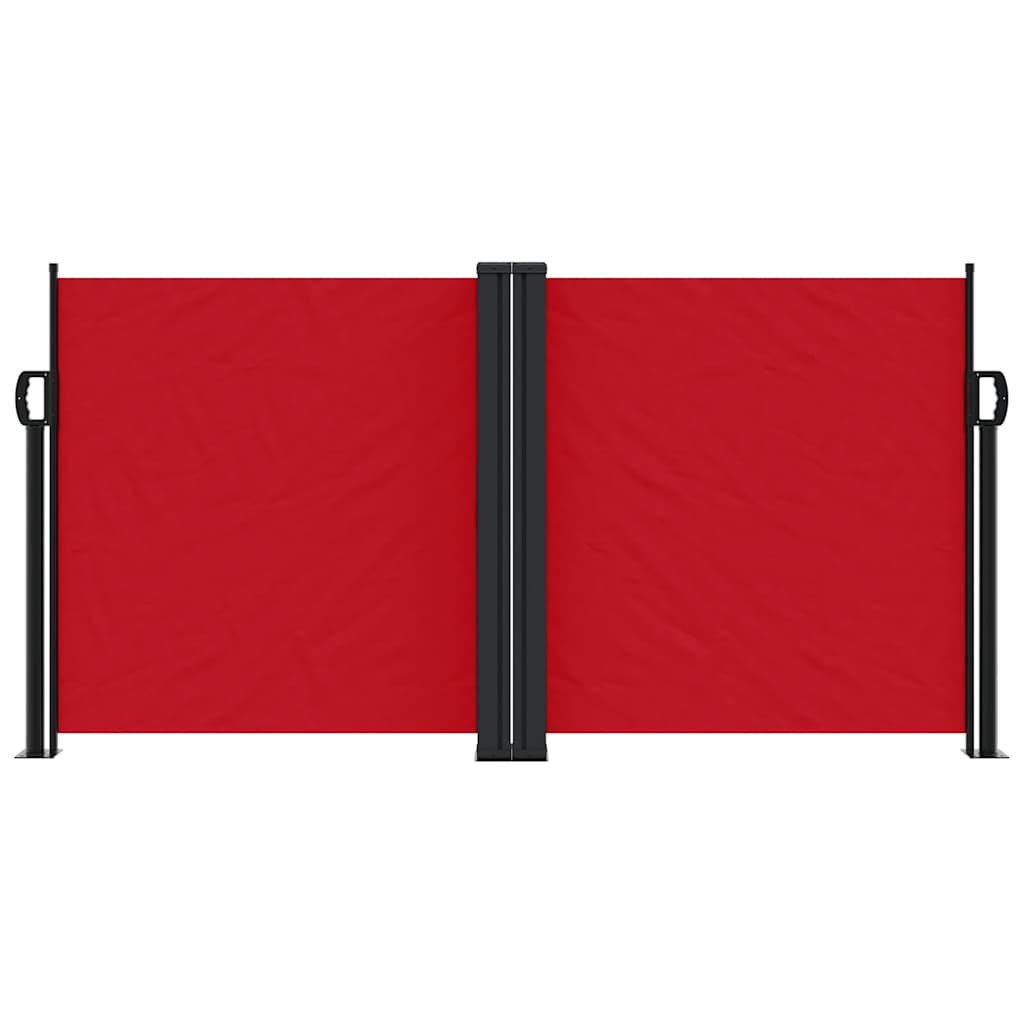 Bočna tenda na uvlačenje crvena 120x1200 cm