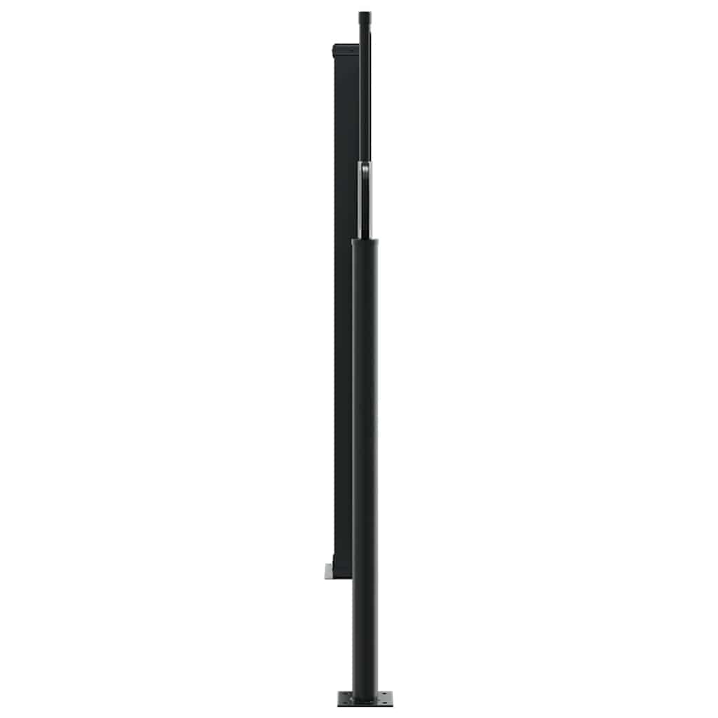 Bočna tenda na uvlačenje crvena 120x1200 cm