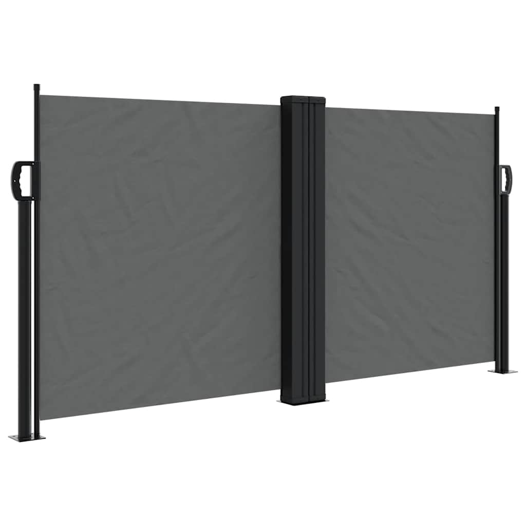 Bočna tenda na uvlačenje antracit 120 x 1200 cm