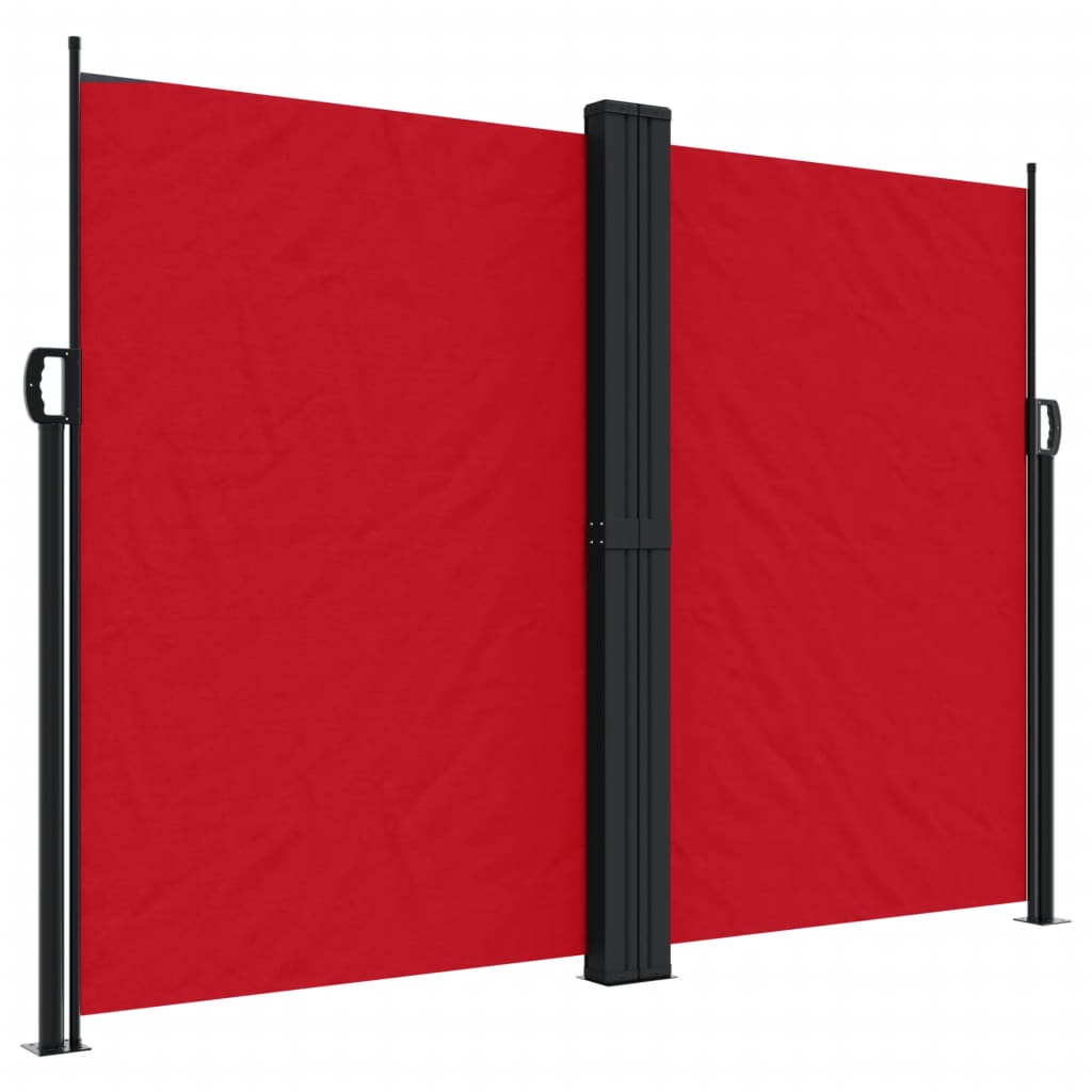 Bočna tenda na uvlačenje crvena 180x1200 cm