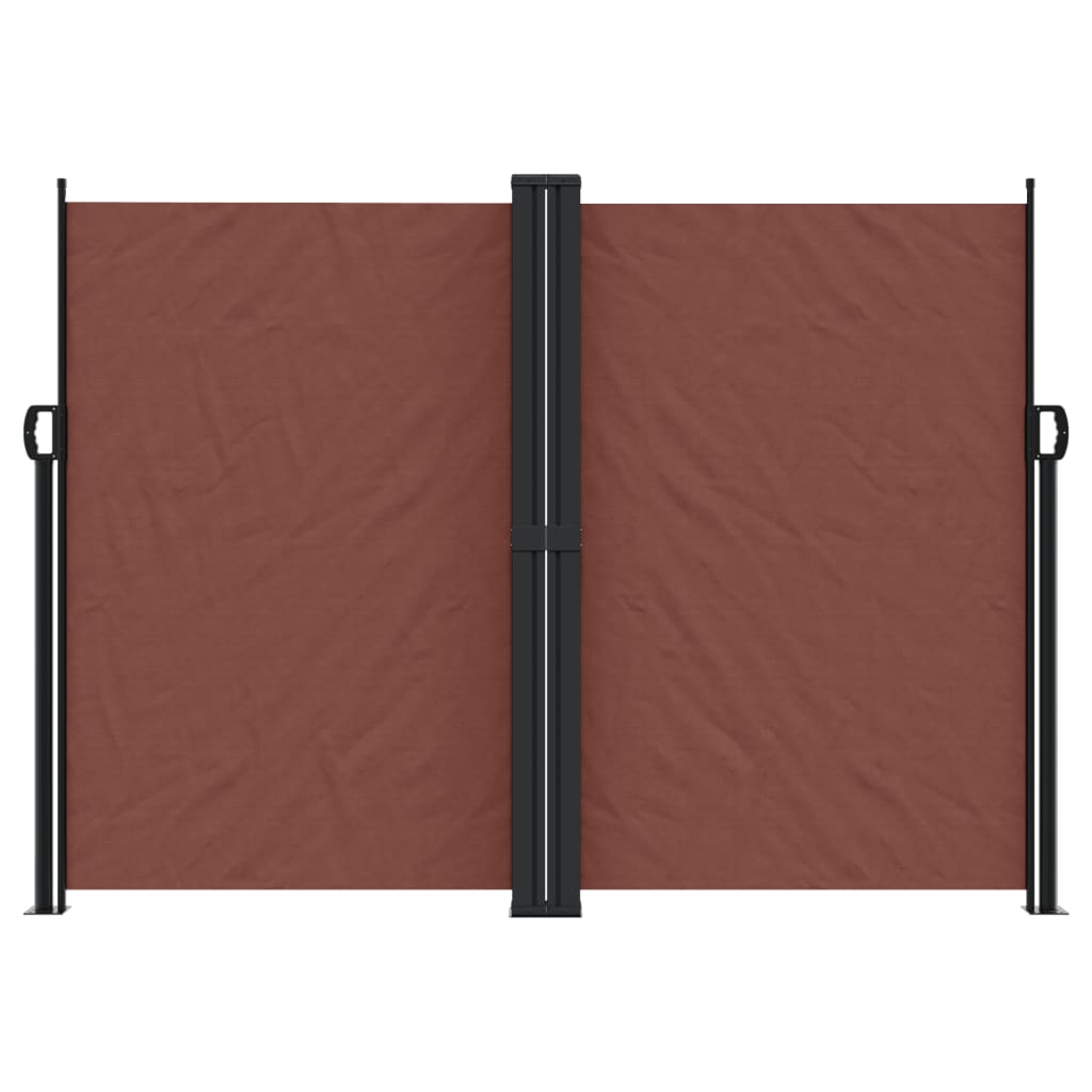 Bočna tenda na uvlačenje smeđa 180 x 1200 cm
