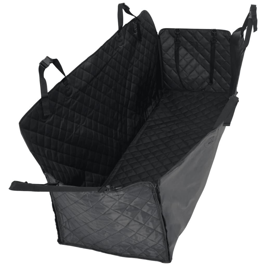 Navlaka za automobilsko sjedalo za pse crna 137 x 46 x 50 cm