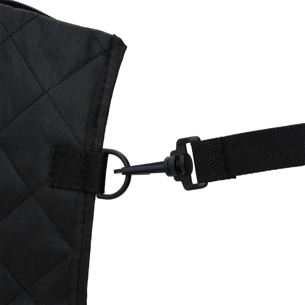 Navlaka za automobilsko sjedalo za pse crna 137 x 46 x 50 cm