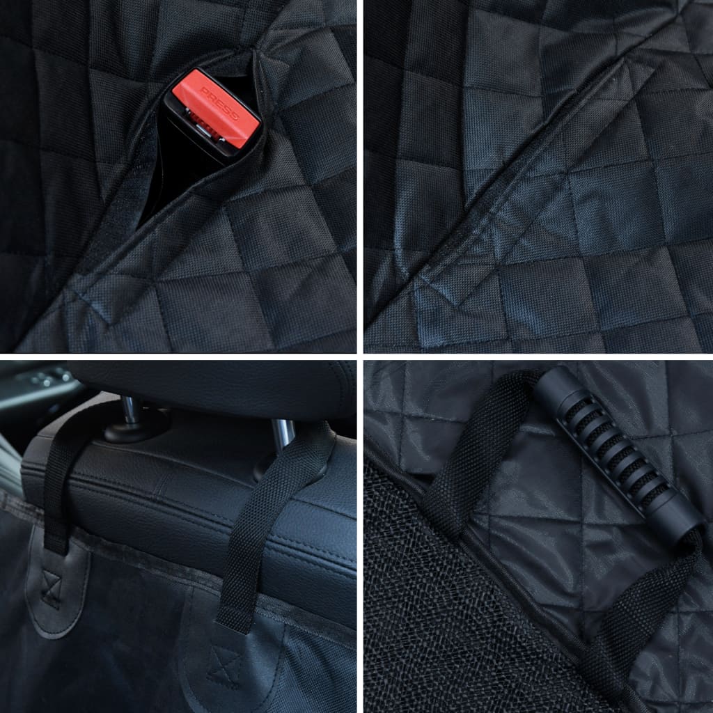 Navlaka za automobilsko sjedalo za pse crna 137 x 46 x 50 cm