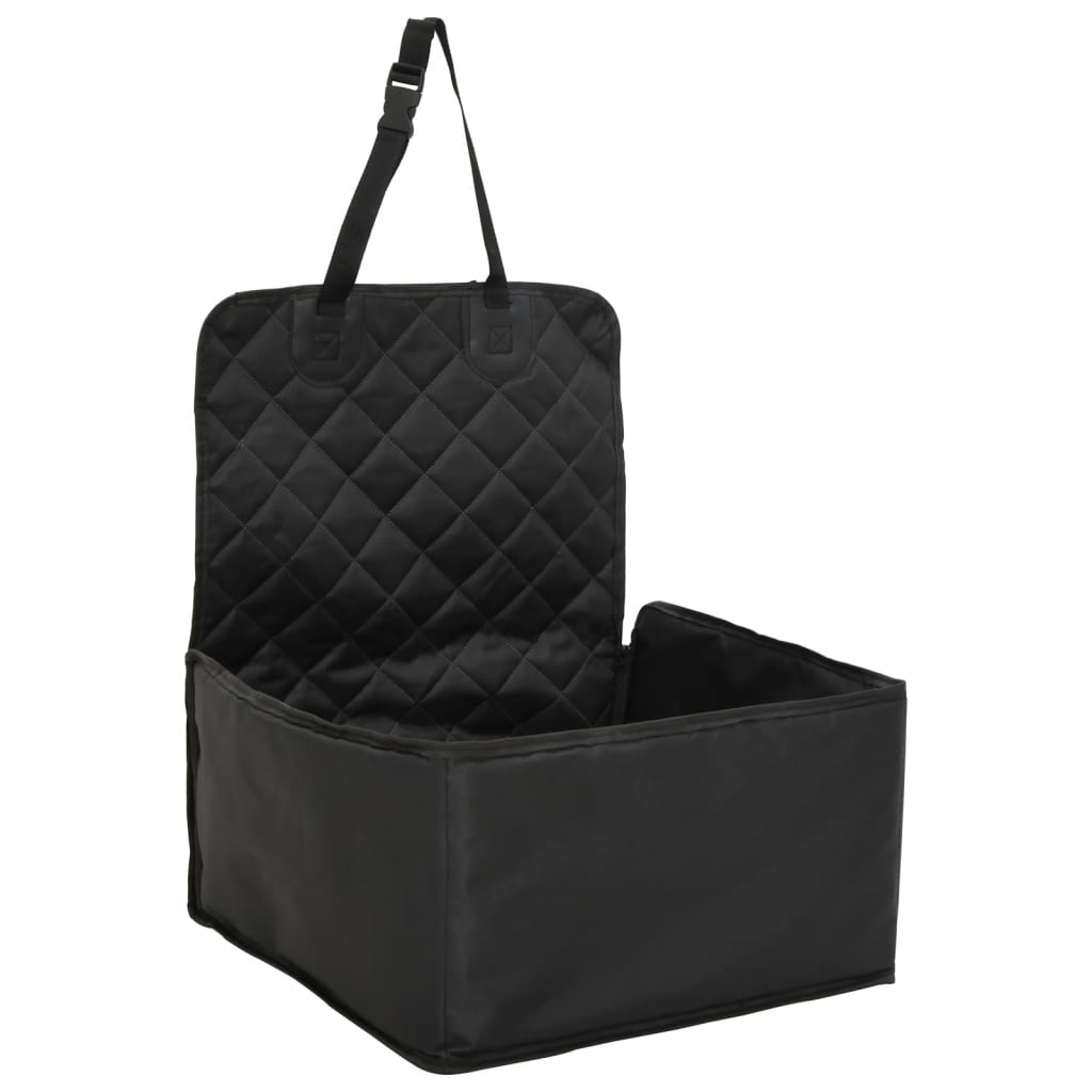 Autosjedalica za pse crna 45 x 45 x 25/55 cm
