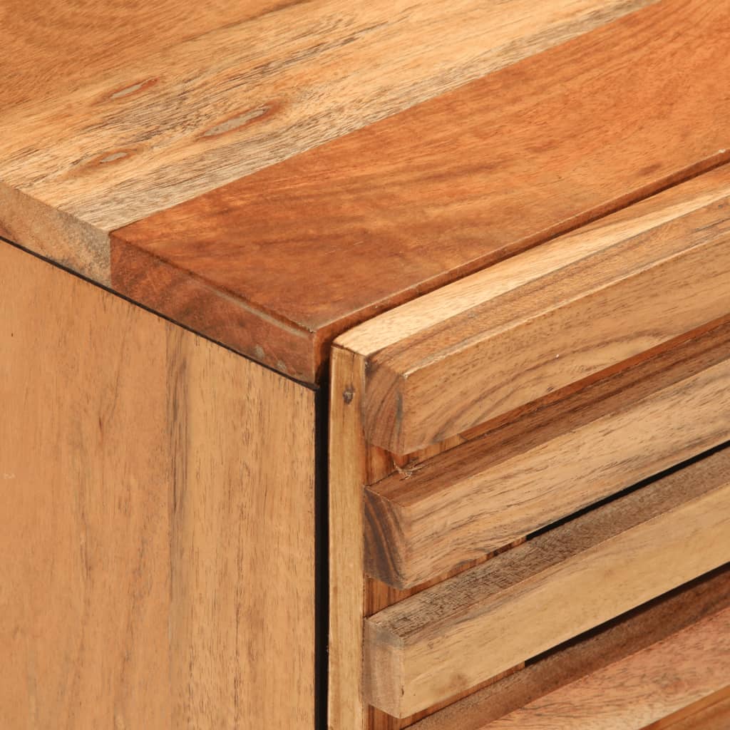 Noćni ormarići 2 kom 40 x 34 x 46 cm masivno bagremovo drvo