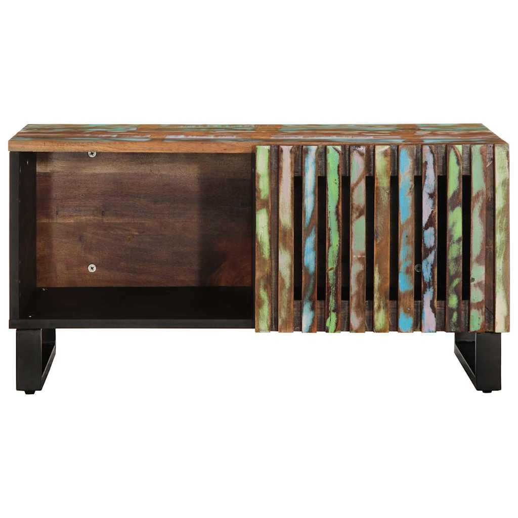 Stolić za kavu 80x51x40 cm od masivnog drva bagrema