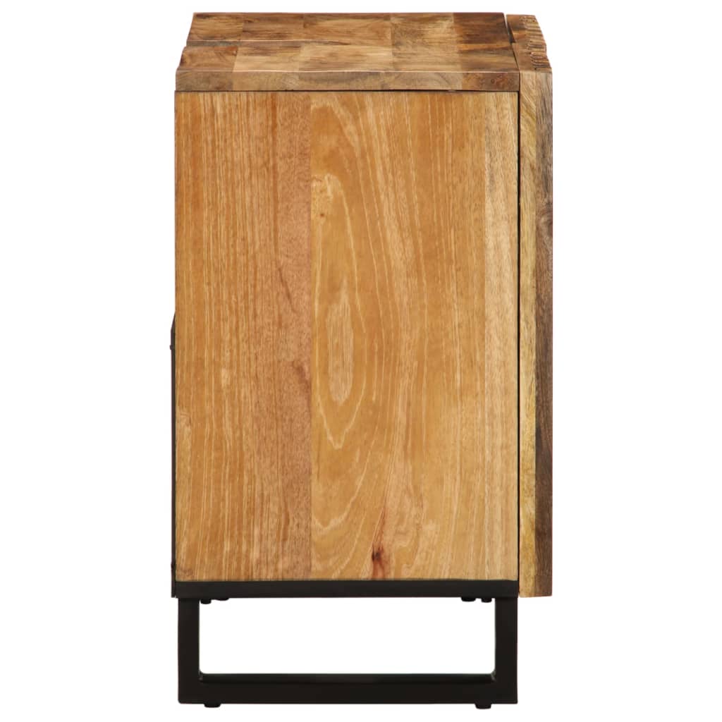 Kupaonski ormarić za umivaonik 62x34x58 cm masivno drvo manga