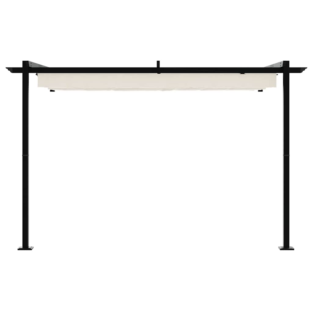 Gazebo Krema 300 x 300 x 200 cm Poliester