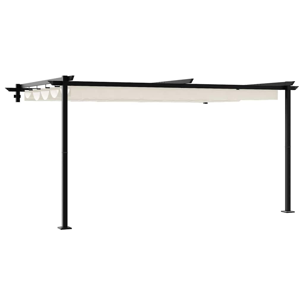 Gazebo Krema 400 x 300 x 200 cm Poliester