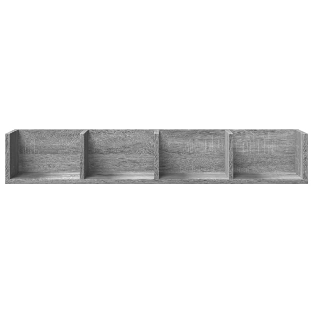 Zidni ormarići 2 kom siva sonome 99x18x16,5cm konstruirano drvo