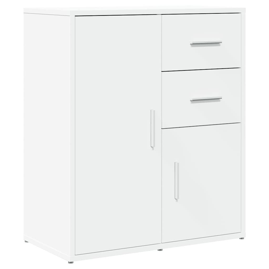 Komoda bijela 60 x 31 x 70 cm od konstruiranog drva