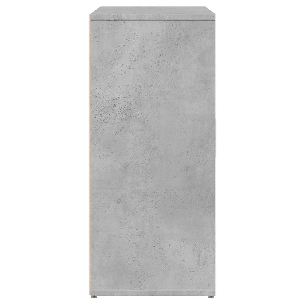 Komoda beton siva 60 x 31 x 70 cm od konstruiranog drva