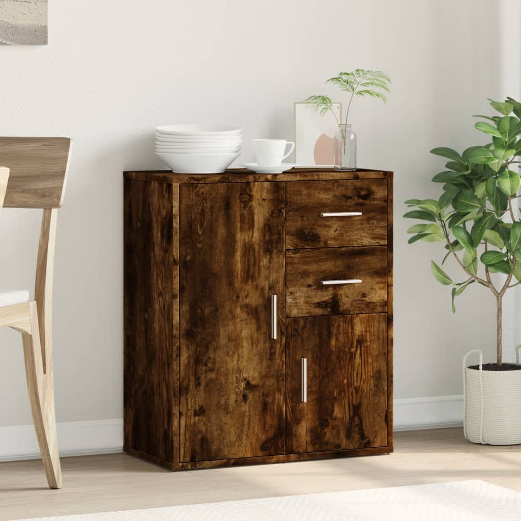 Komoda dimljeni hrast 60 x 31 x 70 cm od konstruiranog drva