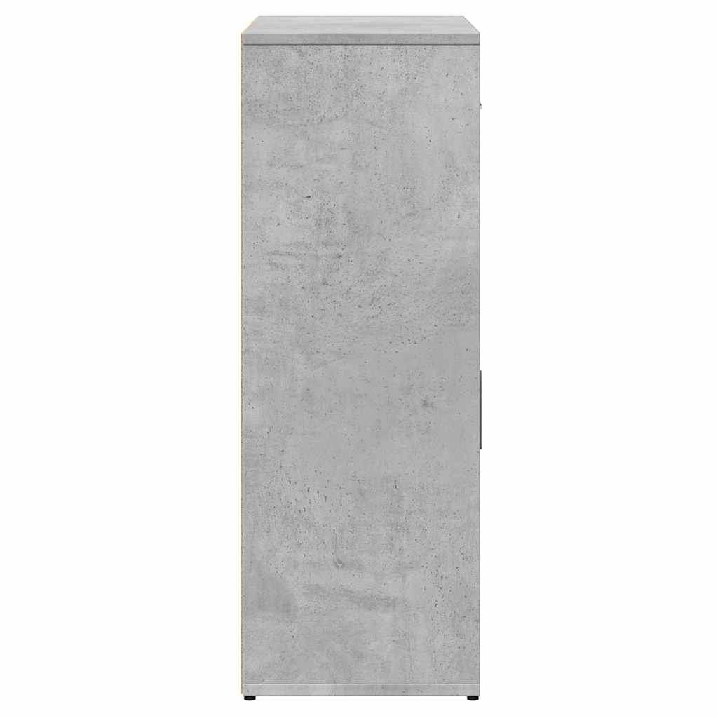 Komoda siva boja betona 60x30x84 cm od konstruiranog drva