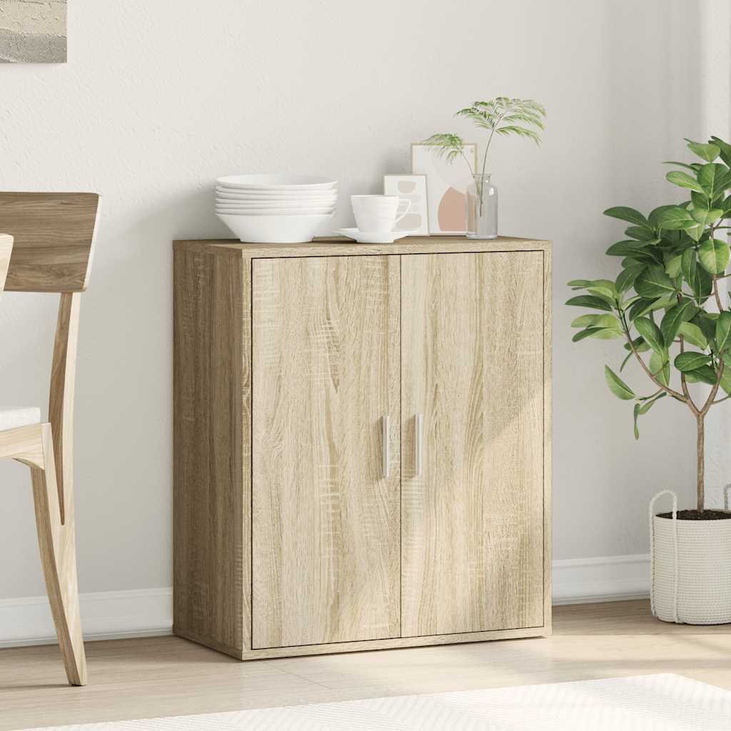 Komoda sonoma hrast 79x38x80 cm od konstruiranog drva