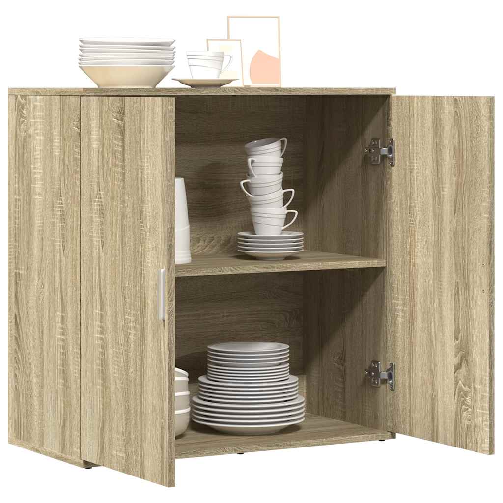 Komoda sonoma hrast 79x38x80 cm od konstruiranog drva