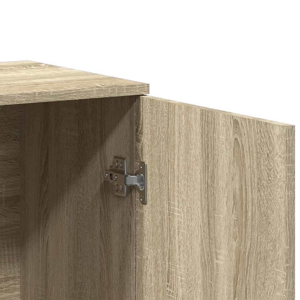 Komoda sonoma hrast 79x38x80 cm od konstruiranog drva